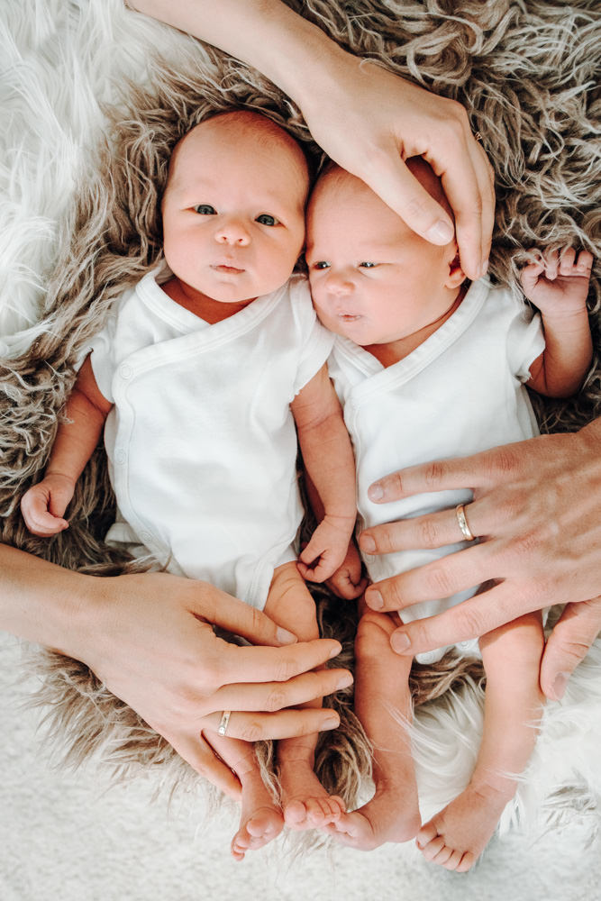 Familienfotografin Babyfoto Zwillinge