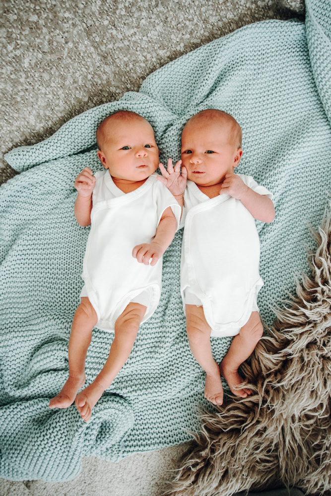 Familienfotografin Babyfoto Zwillinge