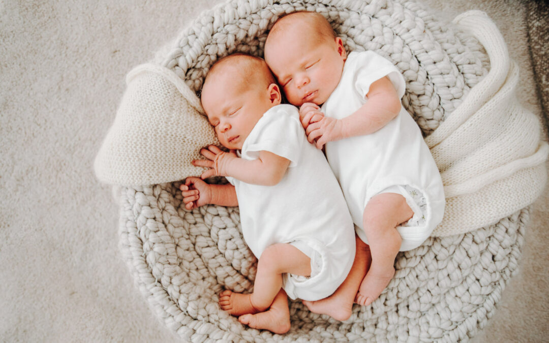 Babyfotos von Zwillingen – das ganz besondere Glück